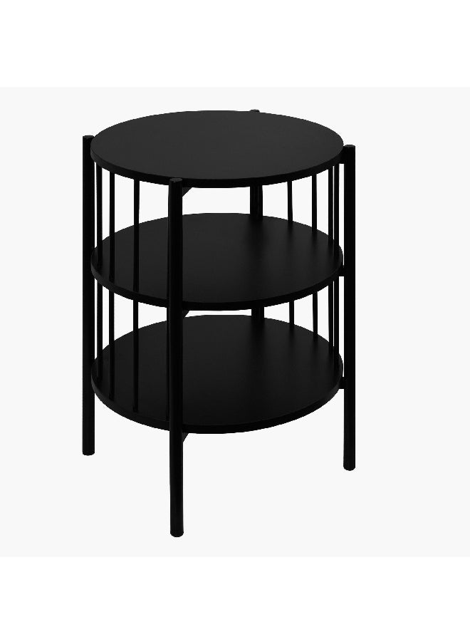 Home Box Havok End Table with Two-Tier Shelf 40 x 60 x 40 cm  - Image 5