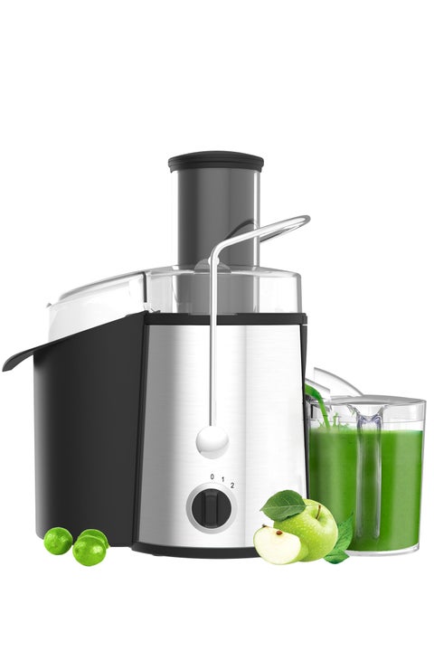 Ottal Juicer Machine, 850W Centrifugal Juicer Extractor with Wide Mouth 8 CM Feed Chute for Fruit Vegetable, Easy to Clean, Stainless Steel, 3-Speed Settings & 95% Juice Yield