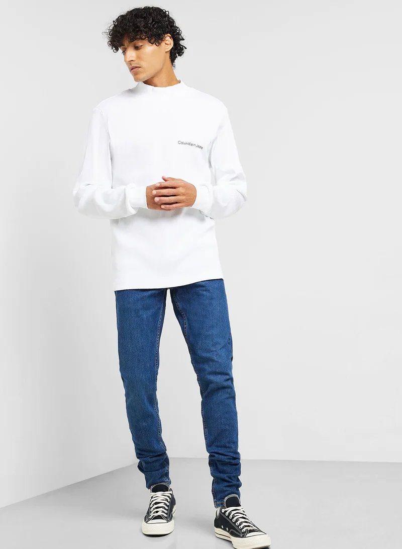Calvin Klein Jeans Logo Crew Neck Sewatshirt