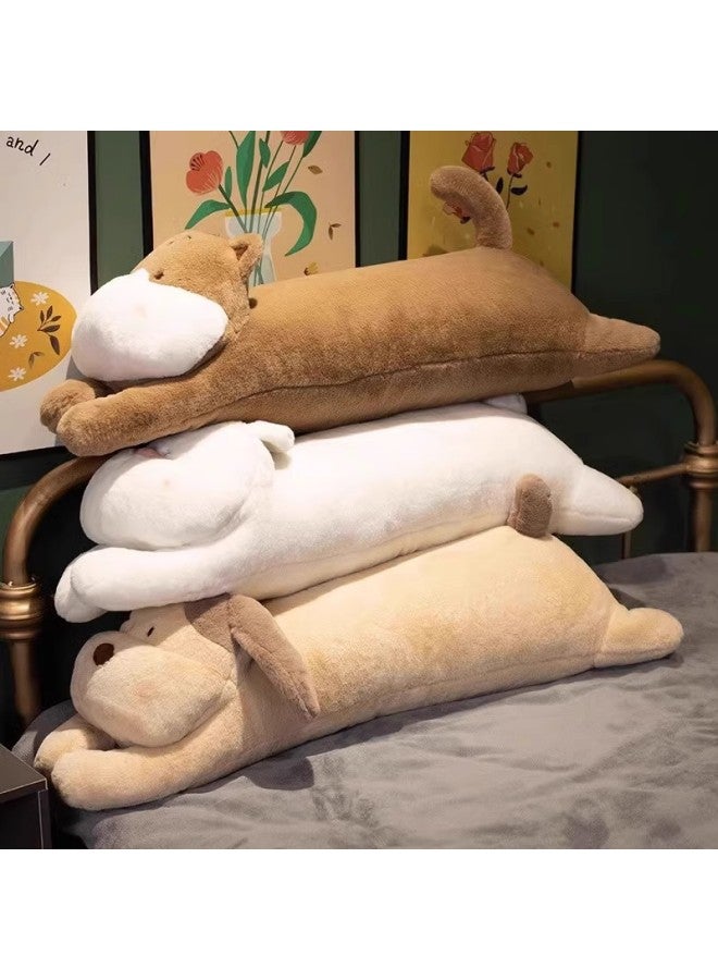 Long Japanese Clip Leg Bedroom Sofa Bed Plush Toy Doll YOUXUA Dog Pillow Girl Free Shipping-Specification:90cm [fabric-feel]-Color:Light Brown Dog - Image 4