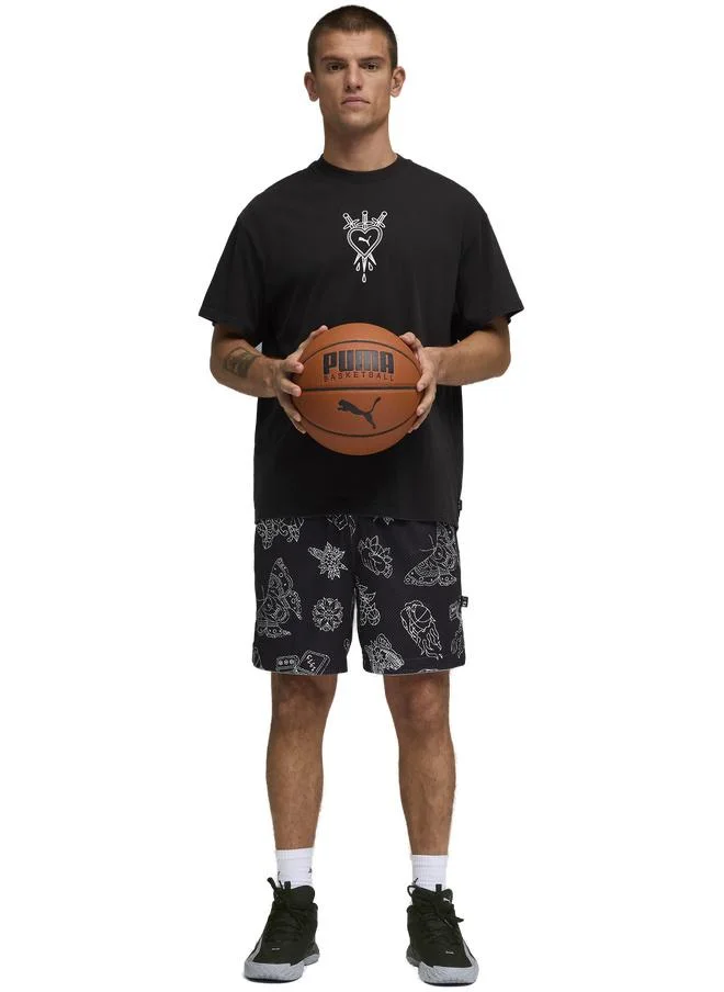بوما شورت منسوج قابل للارتداء على الوجهين مقاس 7 بوصة للرجال من مجموعة Swish N' Ink