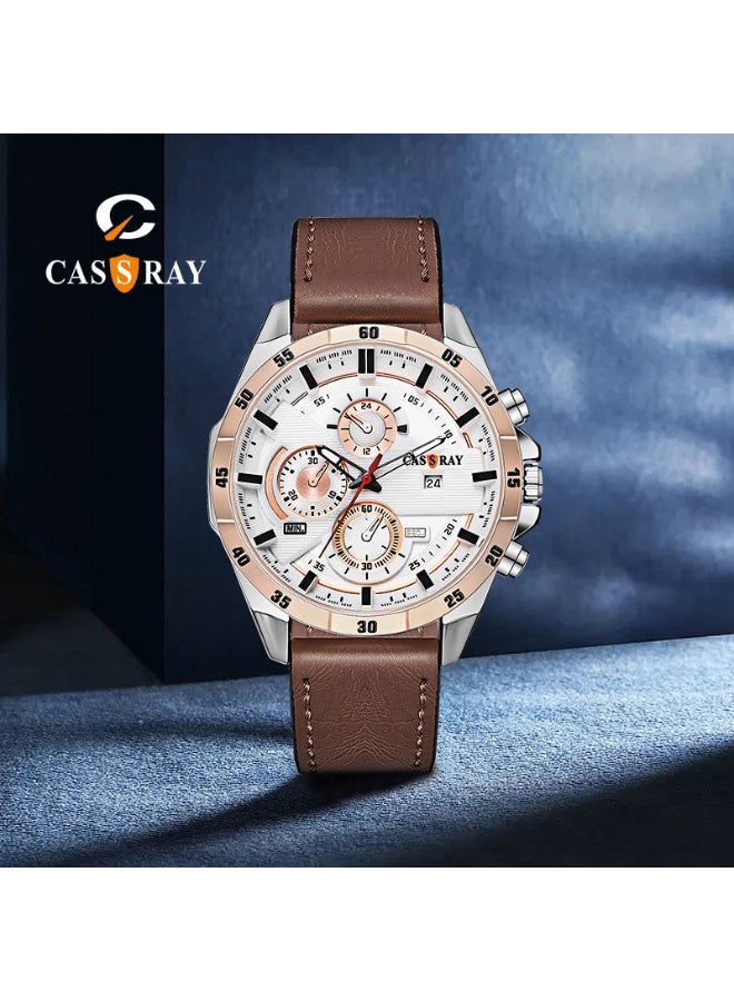 New fully automatic movement men's waterproof stylish sport night light trendy men's watch