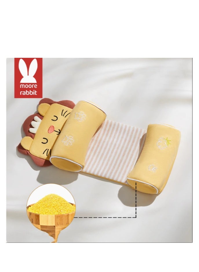 Moore Rabbit (7A Antibacterial And Mite Proof) Newborn Pure Cotton Soft And Comfortable Shaping Pillow  - Image 1