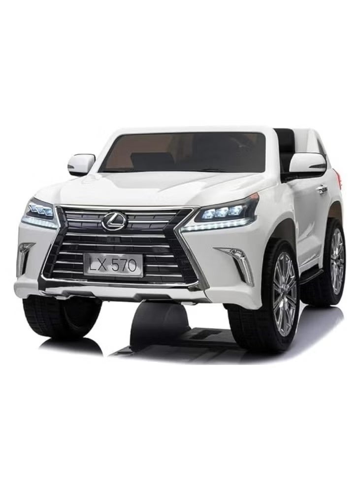 ليكسوس 570 سيارة كهربائية لكزس LX570 مزودة بأربعة محركات وبطارية 12 فولت مع جهاز تحكم عن بعد ومؤثرات صوتية وبصرية - Image 1