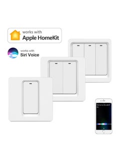 Homekit Smart Wifi Light Switch Puch Button 1 Gang 2 Gang 3 Gang