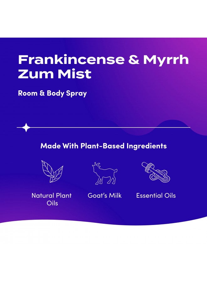 ZUM Indigo Wild Zum Mist Room and Body Spray - Frankincense and Myrrh - 4 fl oz - Image 2