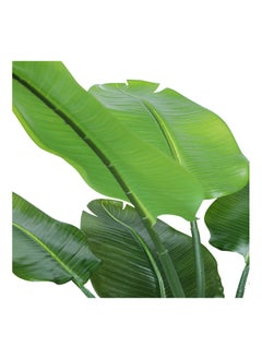 Generic Travellers Palm Faux Plant Artificial (Banana Leaves) Plant With 08 Leaves, 120 cm  - Image 3