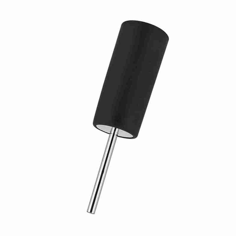Stainless Steel Bathroom Cleaning Toilet Brushes Holder Sets Home Hotel Black - Image 3