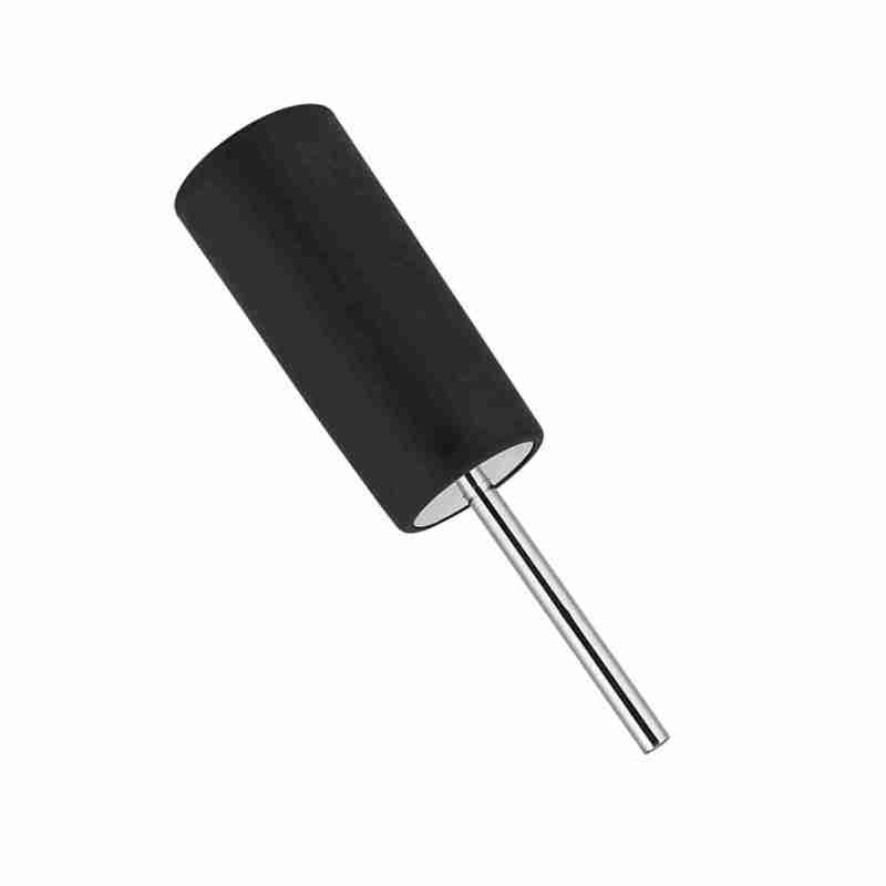 Stainless Steel Bathroom Cleaning Toilet Brushes Holder Sets Home Hotel Black - Image 2