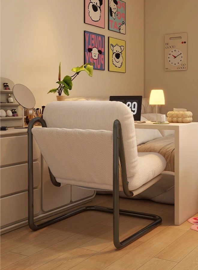 شو وو كرسي أريكة عصري بإطار معدني لغرفة المعيشة وغرفة النوم والشرفة - Image 5