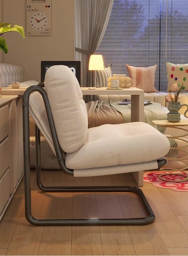 شو وو كرسي أريكة عصري بإطار معدني لغرفة المعيشة وغرفة النوم والشرفة - Image 3