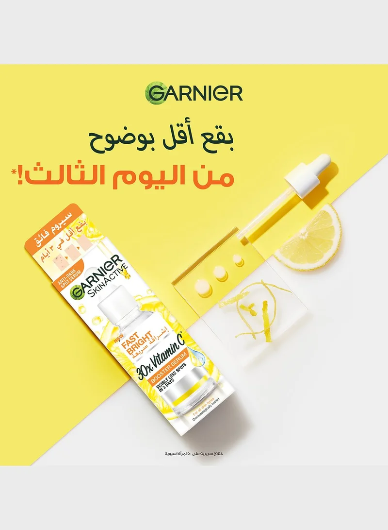 garnier Skin Active Fast Bright 30x Vitamin C Anti Dark Spot Serum 30Ml