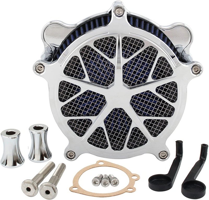 MKVAXR Motorcycle Air Filter Cleaner Kit for Harley Models