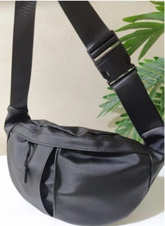 Generic Waterproof waist and crossbody bag for unisex, black color  - Image 1