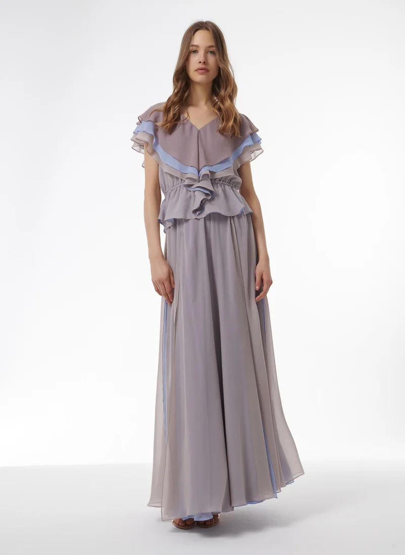leem Layered Ruffle Top