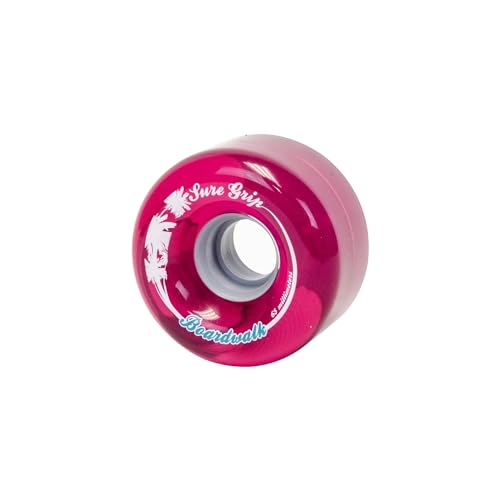 Sure-Grip Boardwalk Outdoor Roller Skates Wheels | Made with Urethane & 65mm Diameter | Suitable for Complete Replacement - Available in Multiples colors - Made in USA sold in a set of 8. - Image 1