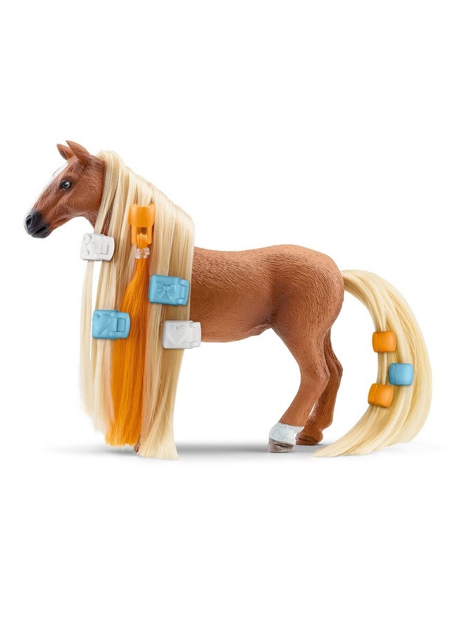 Schleich Horse Club Sofia'S Beauties 18Piece Horse Beauty Set Horse Rider Kim And Horse Figurine With Brushable Styling Hair Plus Bead And Clip Accessories Gift For Boys And Girls Ages 5 And Up  - Image 5