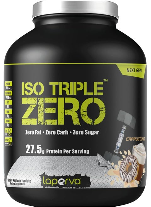Laperva Iso Triple Zero Next Generation Whey Protein, Cappuccino, 2 LB