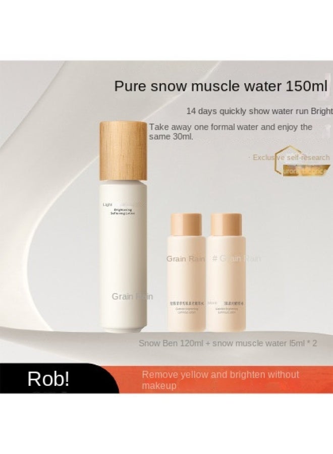 Snow Lotion Toner For Skincare, Reduces Dullness, Hydrates, Moisturizes, Brightens Complexion, Refreshing Summer Softening Lotion - Image 2