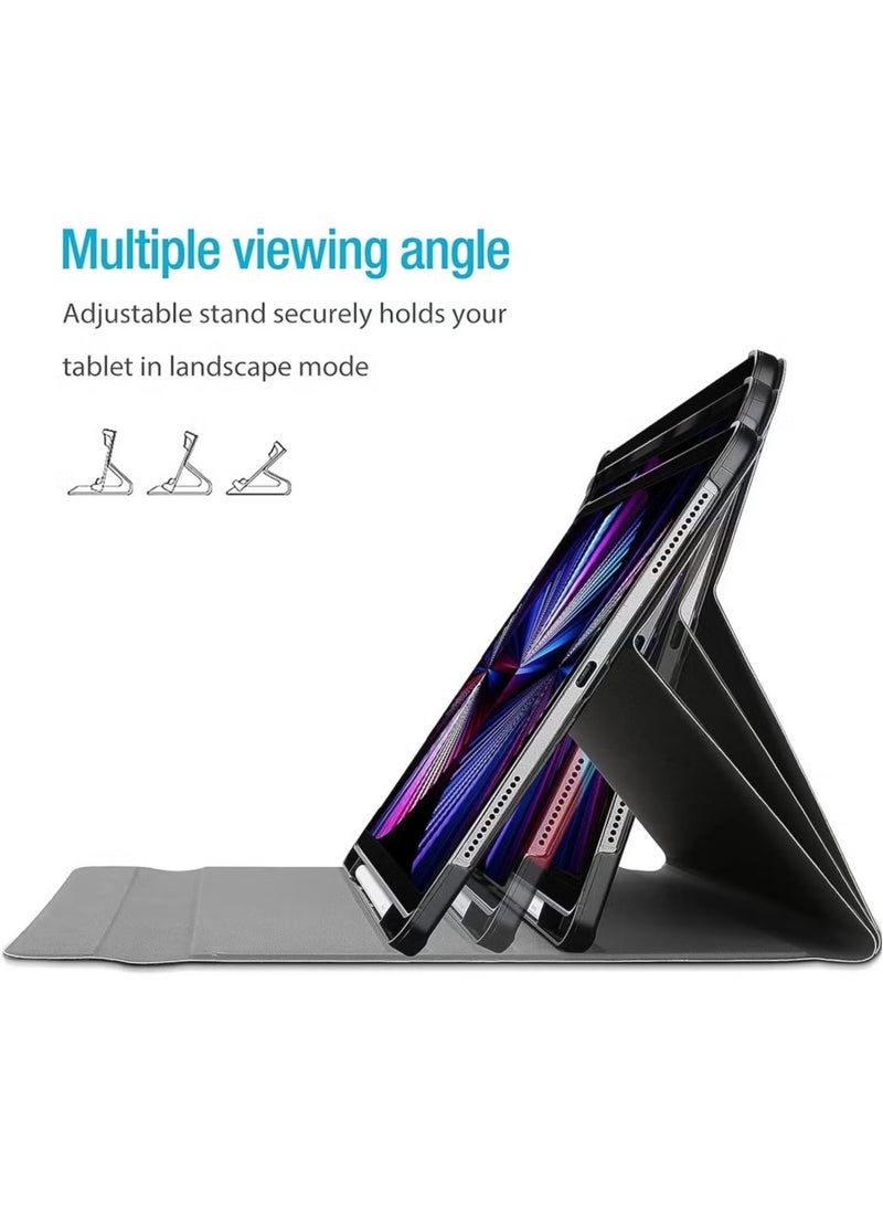 JAJEEK Slim Folio Pro Backlit Bluetooth Keyboard Case – Compatible with iPad Pro 11-inch 1st, 2nd, 3rd, 4th Gen (2018-2022), Wireless Bluetooth Keyboard, Adjustable Backlit Keys, Slim & Lightweight Protective Case - Image 3