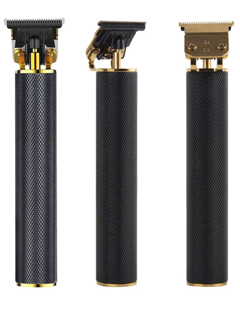 Professional Hair Clippers for Men Electric Haircut Kit Hair Trimmer Grooming Waterproof Rechargeable Close Cutting T Blade Trimmer USB Rechargeable Clippers for Hair Cutting - Image 2