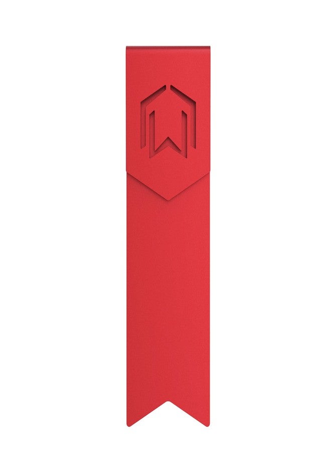 CZUR Metal Bookmarks - Unique Gift Bookmarks for Women and Men Made of Aeronautical Aluminum for Long-Lasting Use 1 Piece (Candy Apple Red) - Image 1