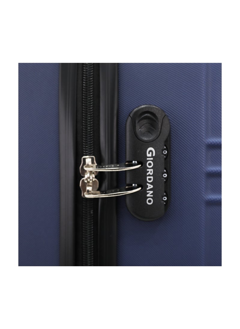 GIORDANO Giordano Hardside Luggage Trolley Bag 4 Pieces set,Navy (S-20,M-24,L-28,XL-32 Inch)  - Image 5