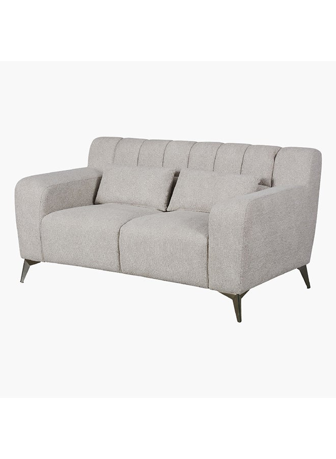 Home Box Magnum 2-Seater Fabric Sofa with 2 Cushions 158 x 81 x 89 cm - Image 2
