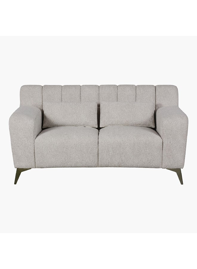 Home Box Magnum 2-Seater Fabric Sofa with 2 Cushions 158 x 81 x 89 cm - Image 1