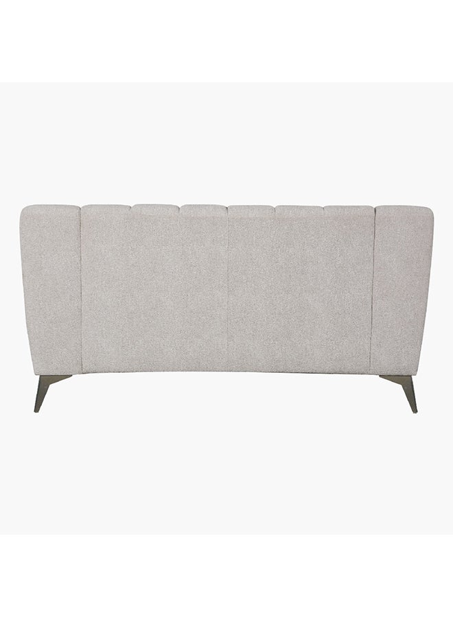 Home Box Magnum 2-Seater Fabric Sofa with 2 Cushions 158 x 81 x 89 cm - Image 4