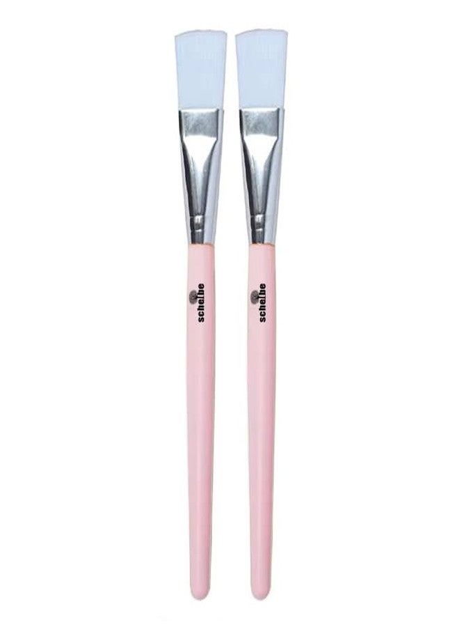 Scheibe Pink Facepack Brush Set of 2 - Image 2