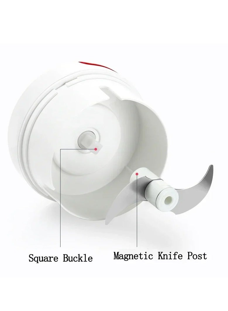 Mini Manual Garlic Chopper Garlic Press Garlic Shredder Masher  - Image 4
