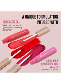 Insight Cosmetics Peptide Infused Lip Oil| With Ginger Seed Oil For Long-Lasting Nourishment And Hydration| Soft And Natural Pink Lips | Hydrated & Plump You Lips, 4.5Gm(Rose Lustre)  - Image 4