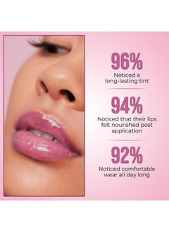 Insight Cosmetics Peptide Infused Lip Oil| With Ginger Seed Oil For Long-Lasting Nourishment And Hydration| Soft And Natural Pink Lips | Hydrated & Plump You Lips, 4.5Gm(Rose Lustre)  - Image 3