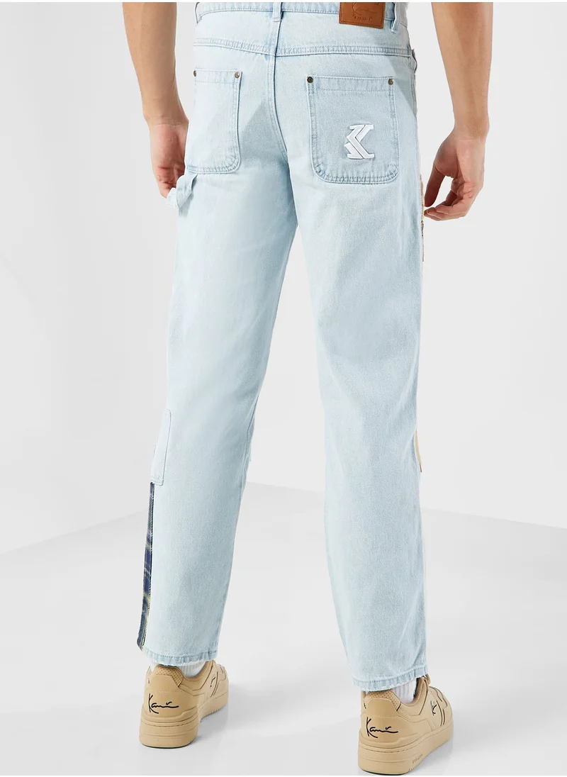 Karl Kani Retro Patchwork Carpenter Pants