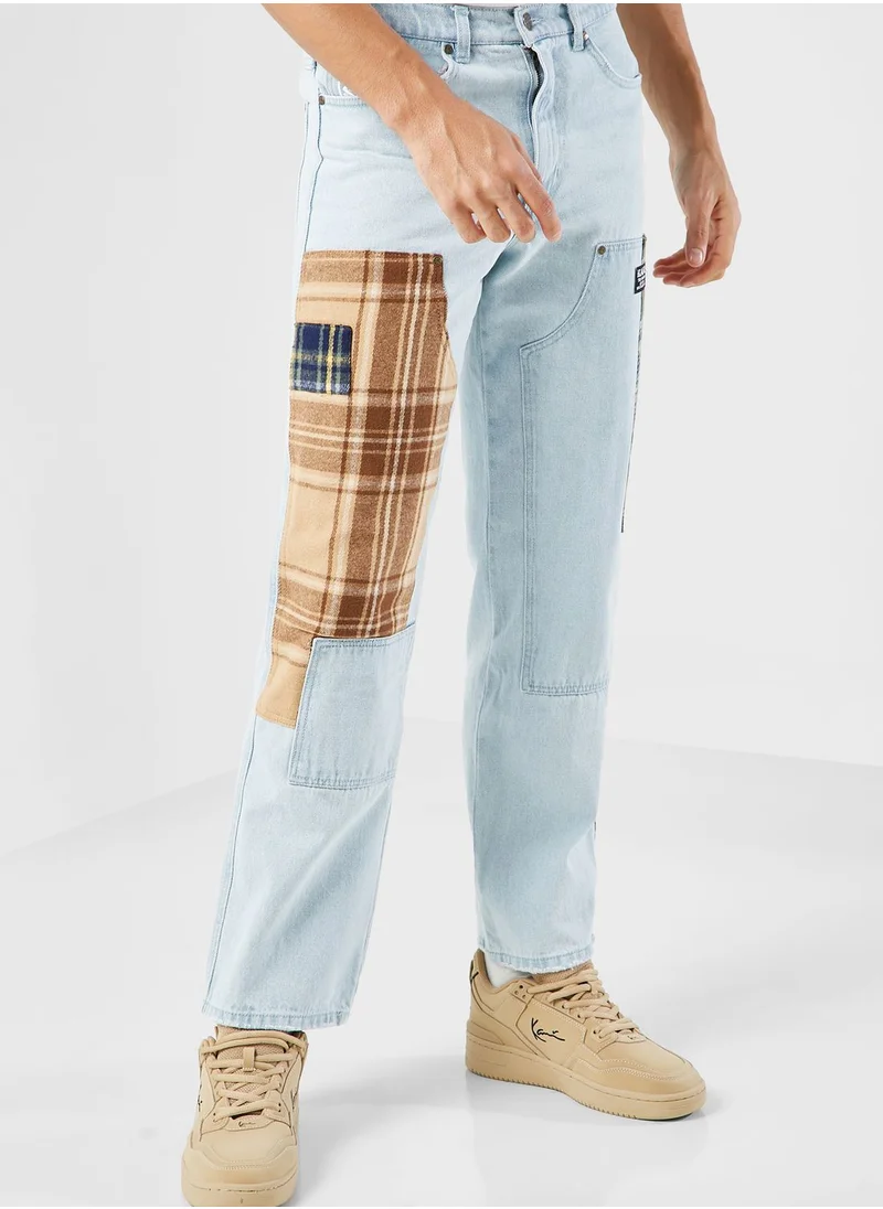 Karl Kani Retro Patchwork Carpenter Pants