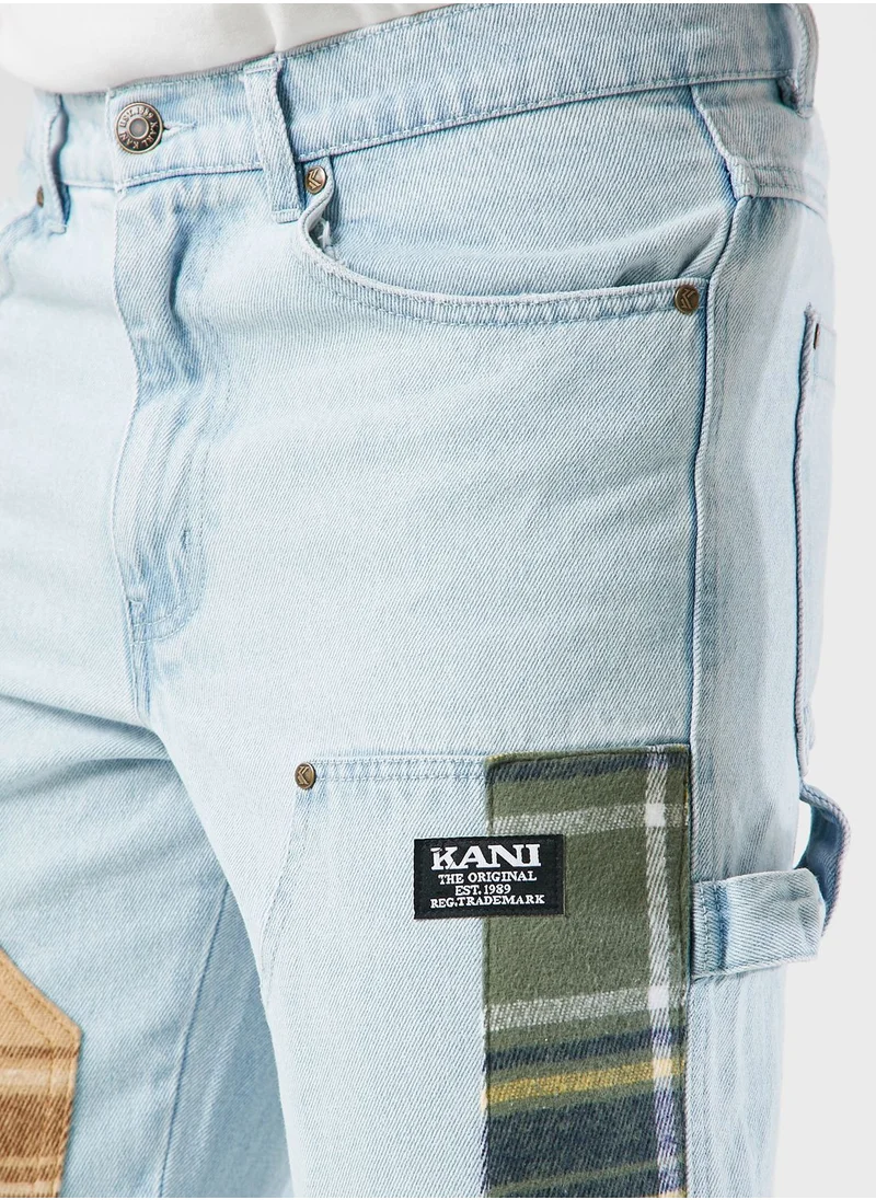 Karl Kani Retro Patchwork Carpenter Pants