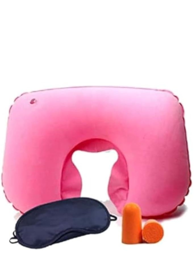 Elevated Memory Travel Neck Pillow Medical Neck Support Pillow Ideal for Reading and Sleeping During Long Travel and Flight - Image 5