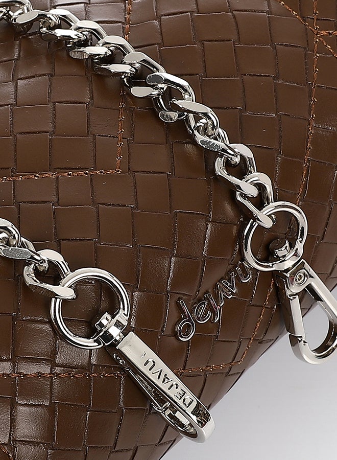 ديجافو حقيبة كتف بسحاب  للنساء - Image 4