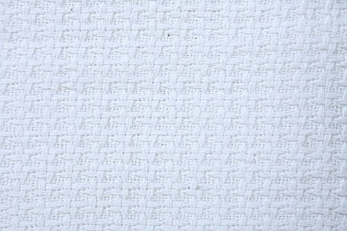 HILLFAIR 100% Combed Cotton Blanket– Twin XL Bed Blanket– Soft Cozy Warm Multipurpose Throws for Luxury Home Decor– 66 x 90 inch Twin XL Size Cotton Blankets for Beds- Blankets for All Season- White - Image 4