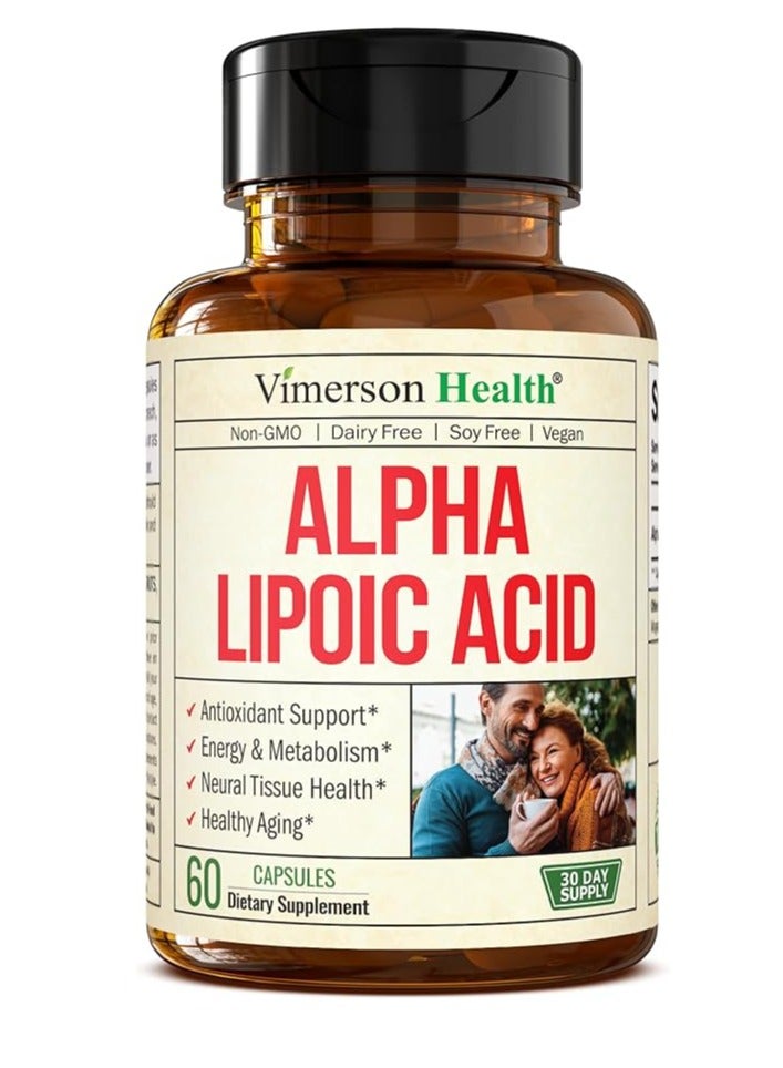 حمض ألفا ليبويك - مكمل دعم الأعصاب ALA 650 ملغ