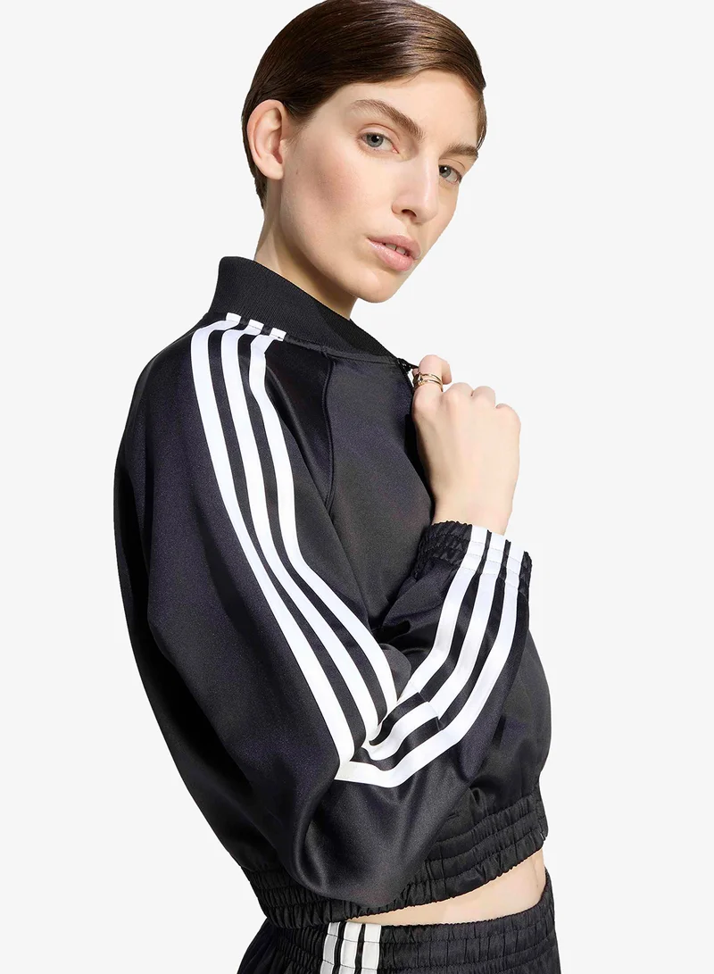 Adidas Originals BLACK/WHITE Superstar Track Jacket for Women | Best Price UAE