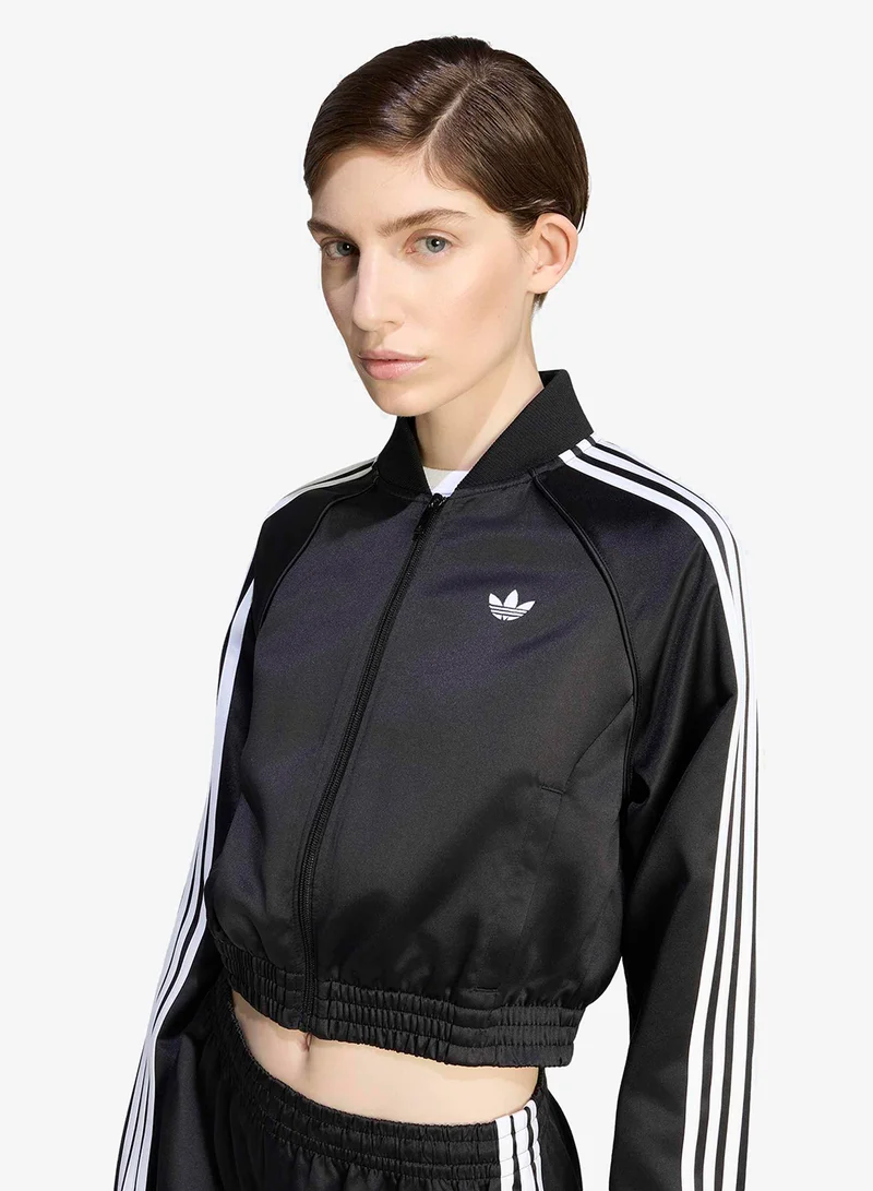 Adidas Originals BLACK/WHITE Superstar Track Jacket for Women | Best Price UAE