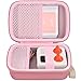 co2CREA Hard Case Compatible with Yoto Mini 2024 Edition Kids Audio Music Player Children Speaker Plays Audiobook Cards Radio and Card Holder Hold up to Yoto 36 Cards Pink Case - Image 2