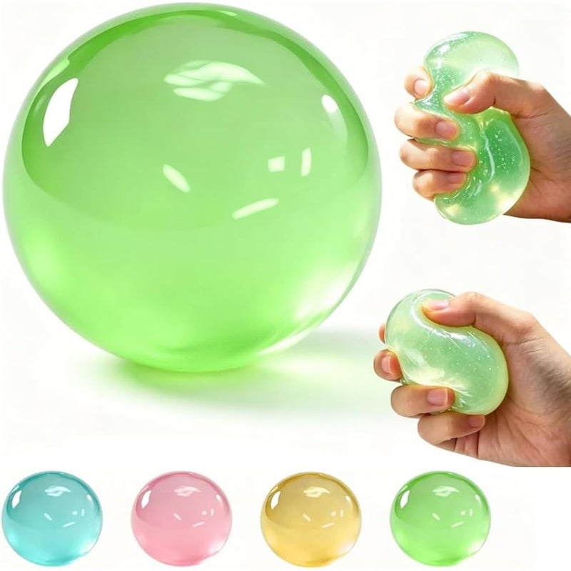 TLM Coconut Oil Squishy - 2026 New Coconut Oil Stress Ball, Slow Rising Squishy, 100% Odorless, Non-Sticky, Easy to Clean, Improving Focus, Or Easing Tension During Study, Work, Or Relaxation (Green) - Image 1