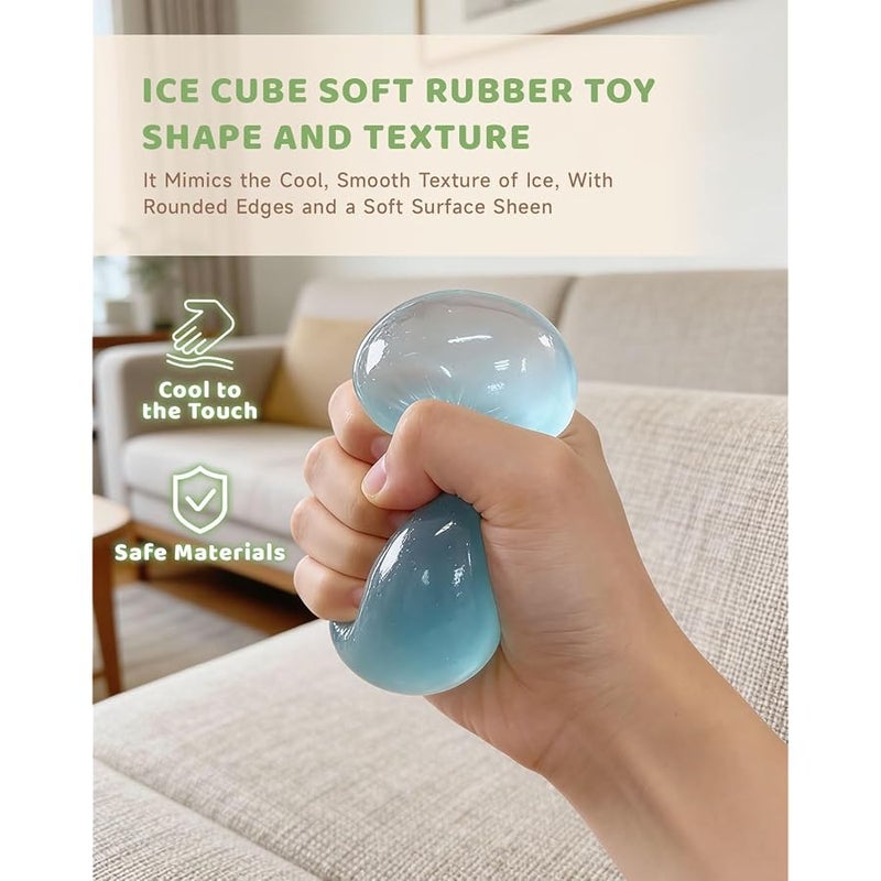 TLM Coconut Oil Squishy - 2026 New Coconut Oil Stress Ball, Slow Rising Squishy, 100% Odorless, Non-Sticky, Easy to Clean, Improving Focus, Or Easing Tension During Study, Work, Or Relaxation (Green) - Image 5