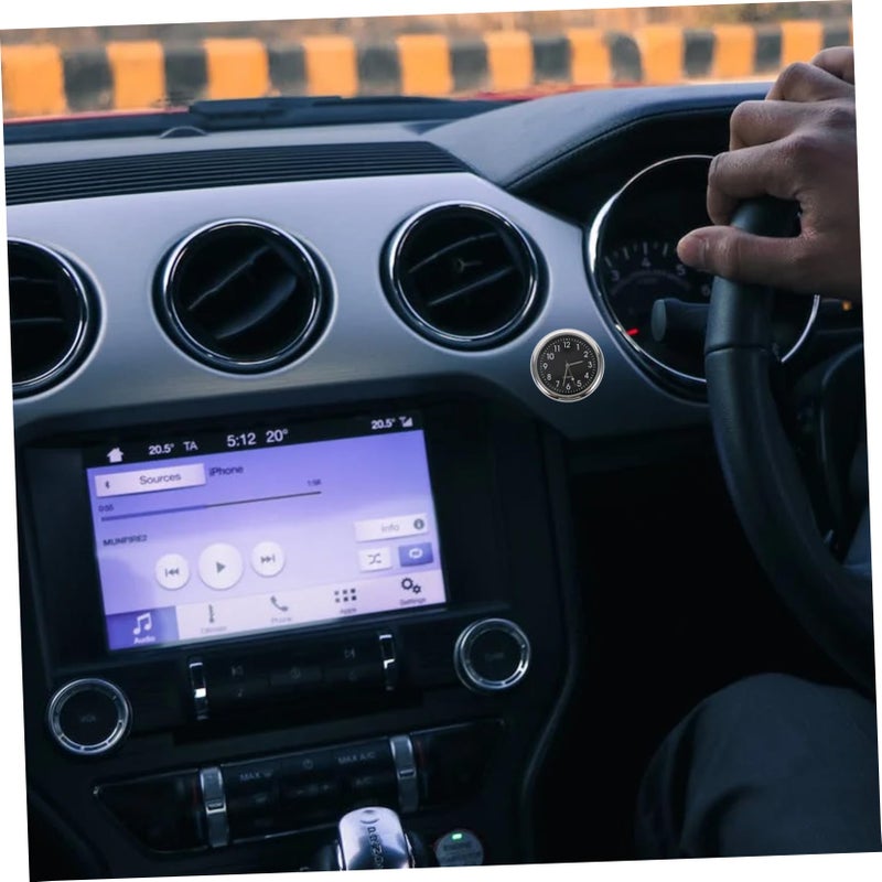 Digital Car Dashboard Clock with Luminous Pointer Easy Installation for Safer Driving - Image 3