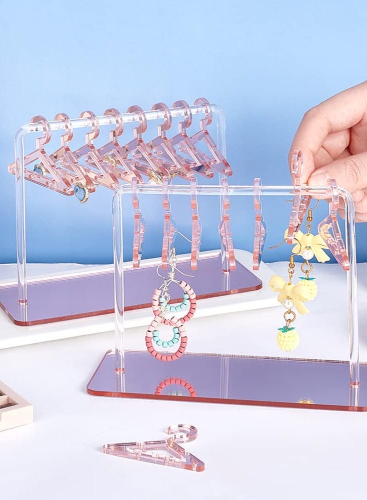 2 Sets of Acrylic Earring Holders for Jewelry Display and Organization Perfect for Retail and Personal Use - Image 3