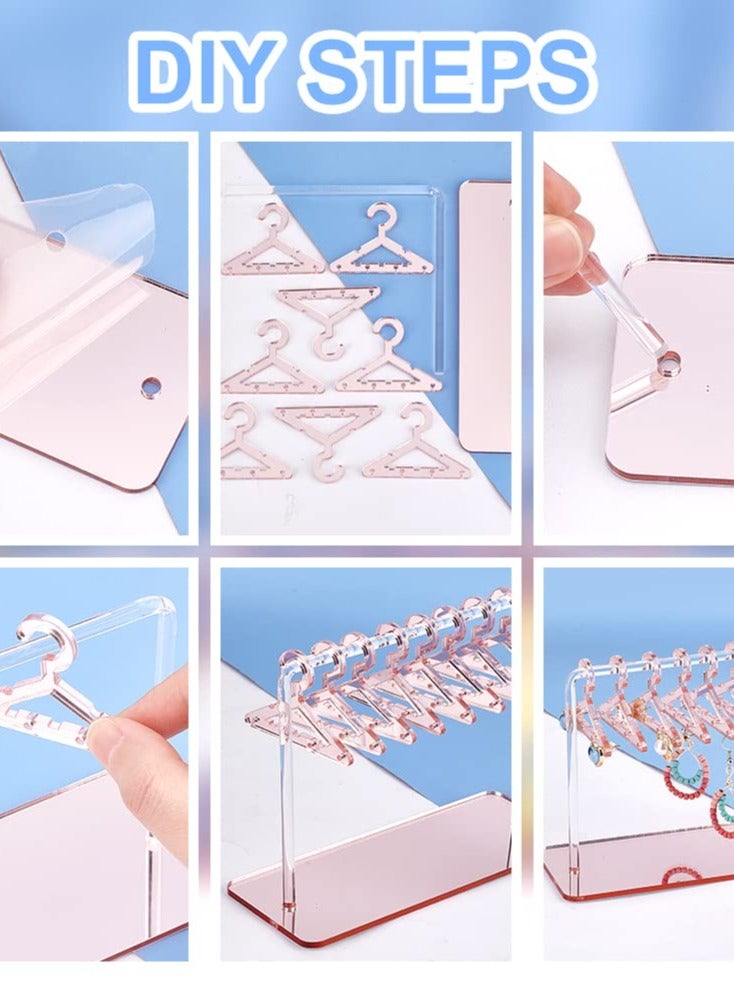 2 Sets of Acrylic Earring Holders for Jewelry Display and Organization Perfect for Retail and Personal Use - Image 4