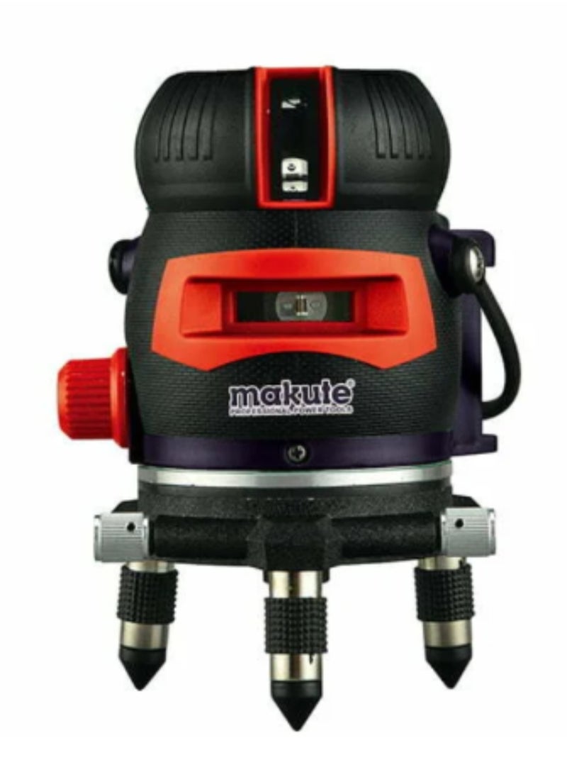 makute Laser Level Machine Class II,630-650nm for Floor Leveling, Wall Framing, Alignment and Distance Measurement (LL2205)  - Image 2